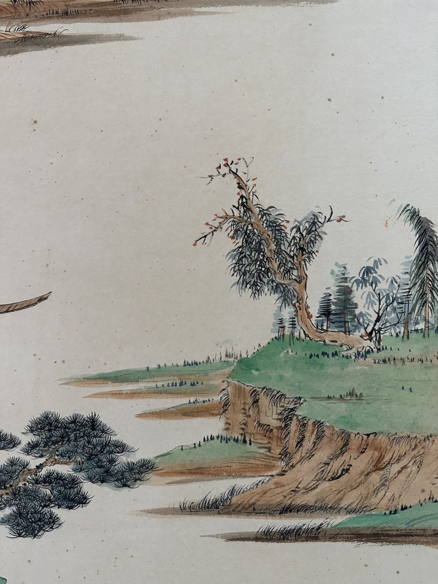 Two Chinese hand paintings, 19TH/20TH Century Pr. - Bild 7 aus 19