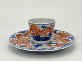 A Chinese teaset with cup, 17TH/18TH Century Pr.