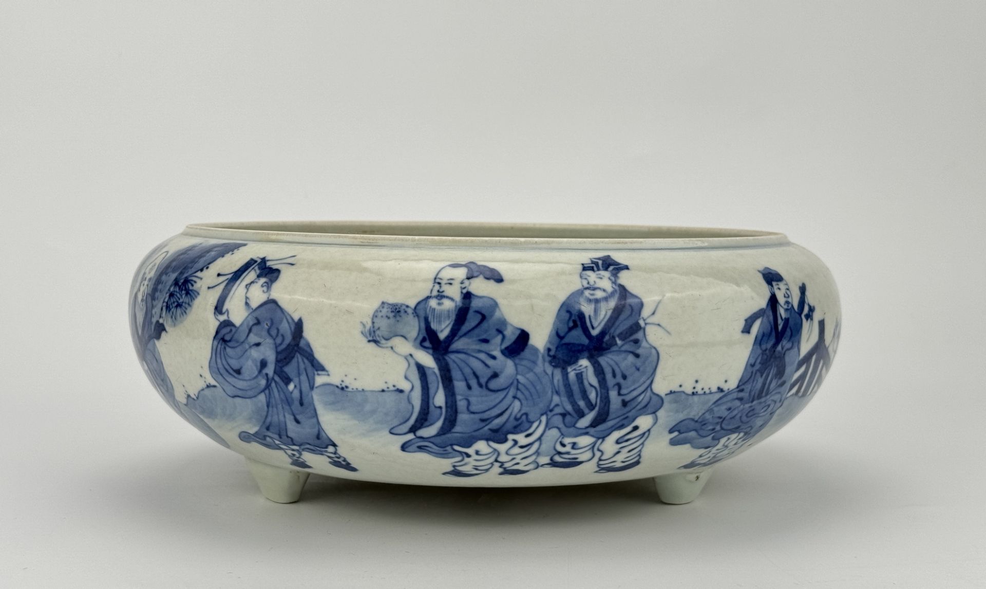 A Chinese Blue&White censor, 17TH/18TH Century Pr. 