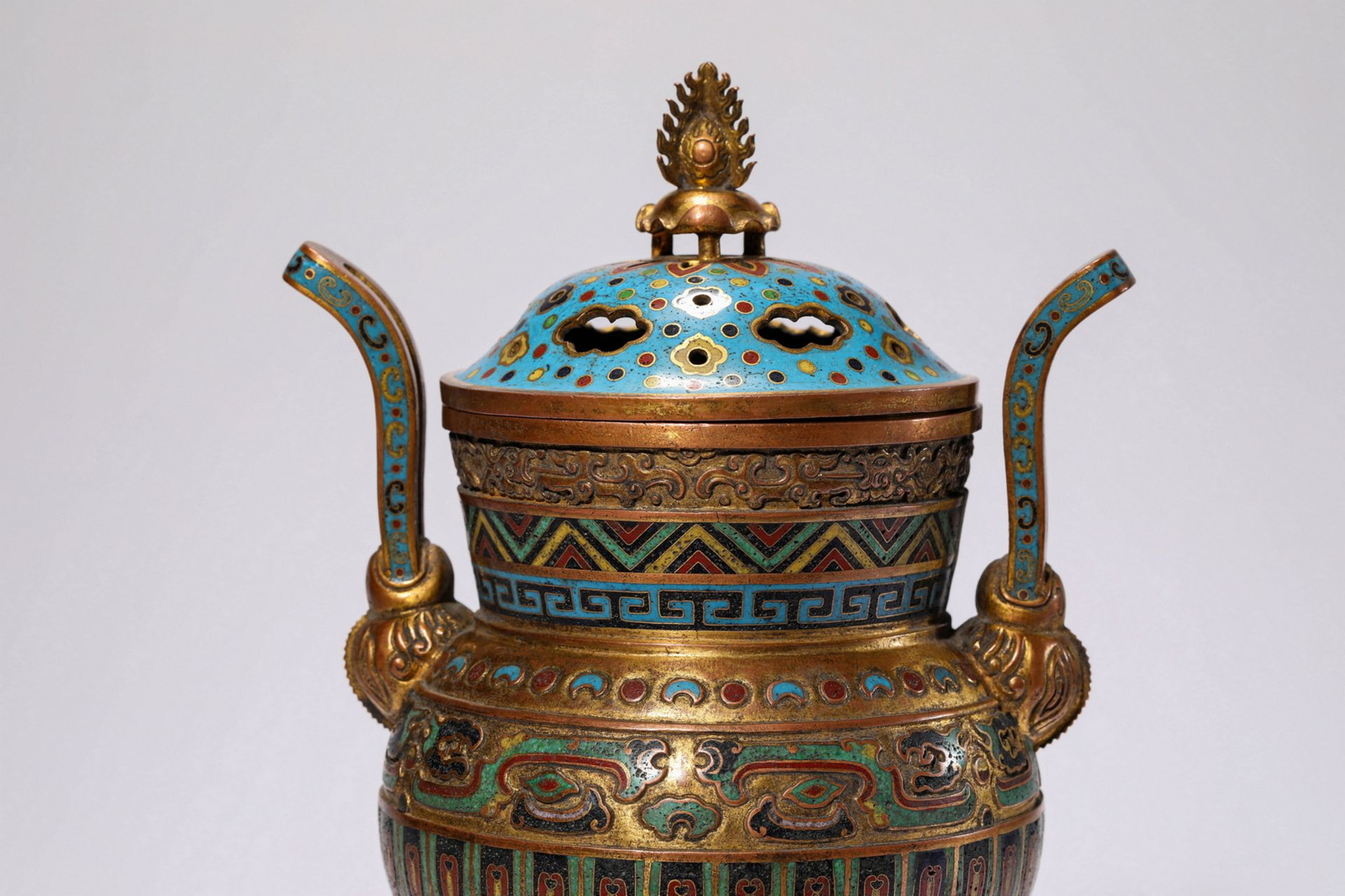 FINE CHINESE CLOISONNE, 17TH/18TH Century Pr.  Collection of NARA private gallary.  - Bild 2 aus 7