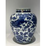 A Chinese Blue&White vase, 17TH/18TH Century Pr. 