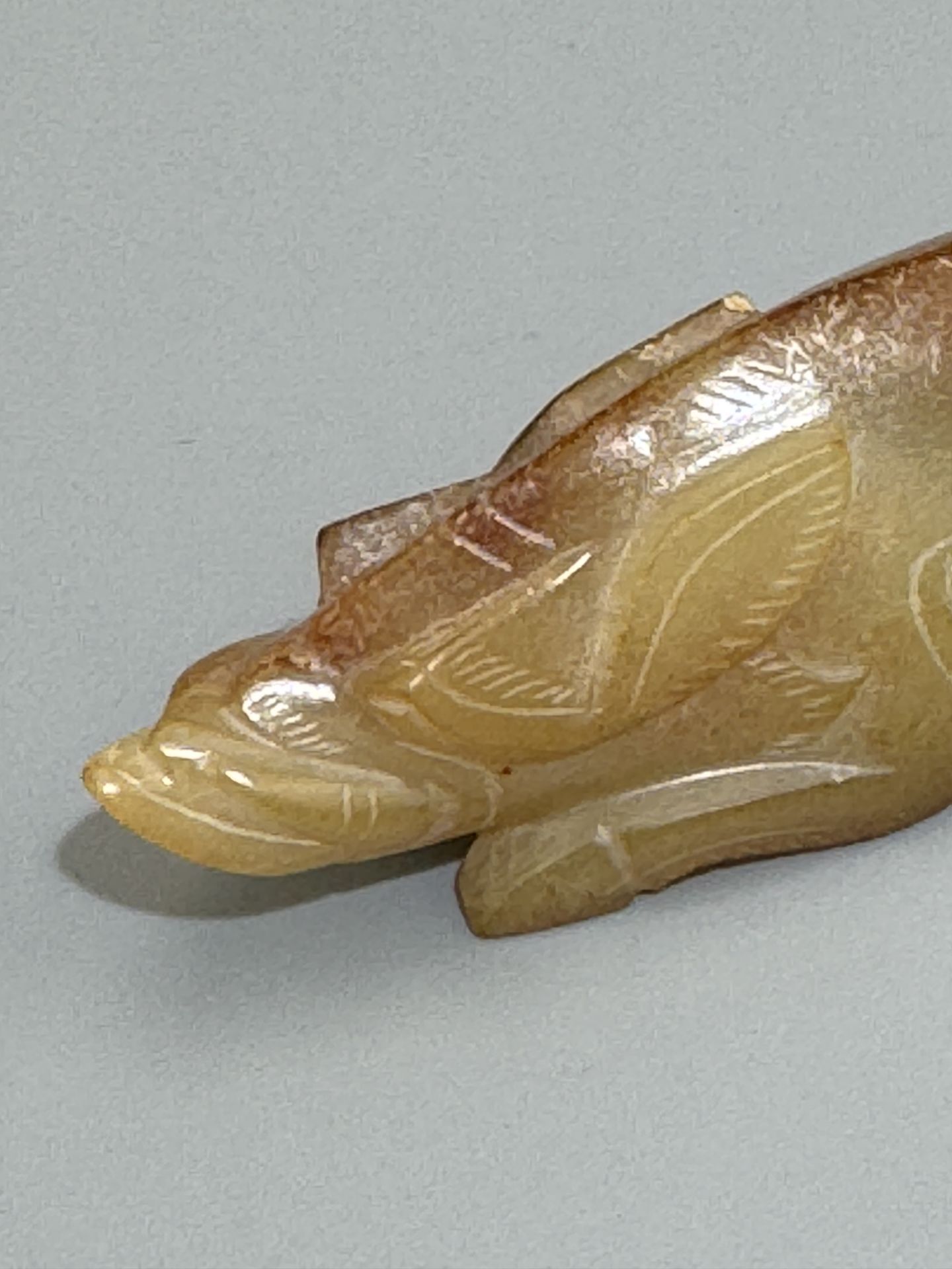 A Chinese jade ornament, 13TH/16TH Century Pr.Collection of NARA private gallary.  - Image 8 of 8