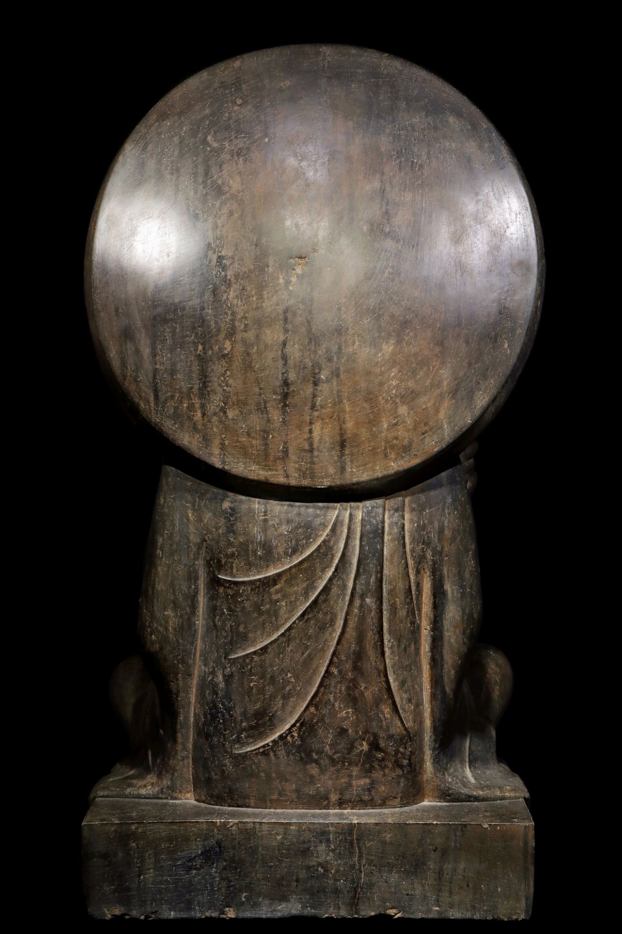 A Chinese stone sculpture, 14TH Century earlier Pr. Collection of NARA private gallary. - Bild 9 aus 9