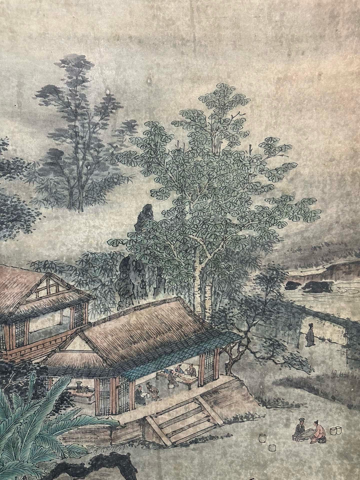 A Chinese hand painting, 19TH/20TH Century Pr. - Bild 5 aus 9