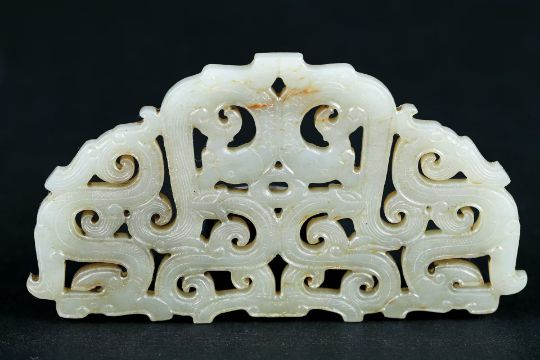 A Chinese jade ornament, 18th/19th Pr - Bild 4 aus 5