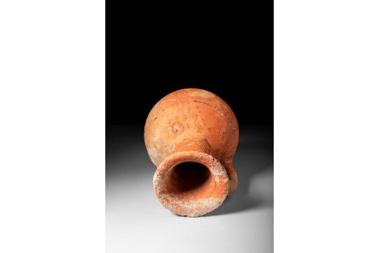 CYPRIOT TERRACOTTA JUG - Image 5 of 6