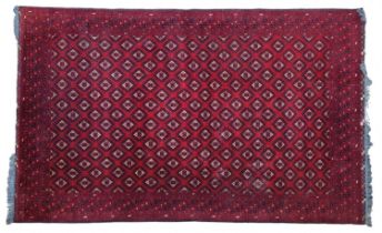 Afghan rug, a large handmade carpet. Dimensions: 305X205 cm. Period: 20th century