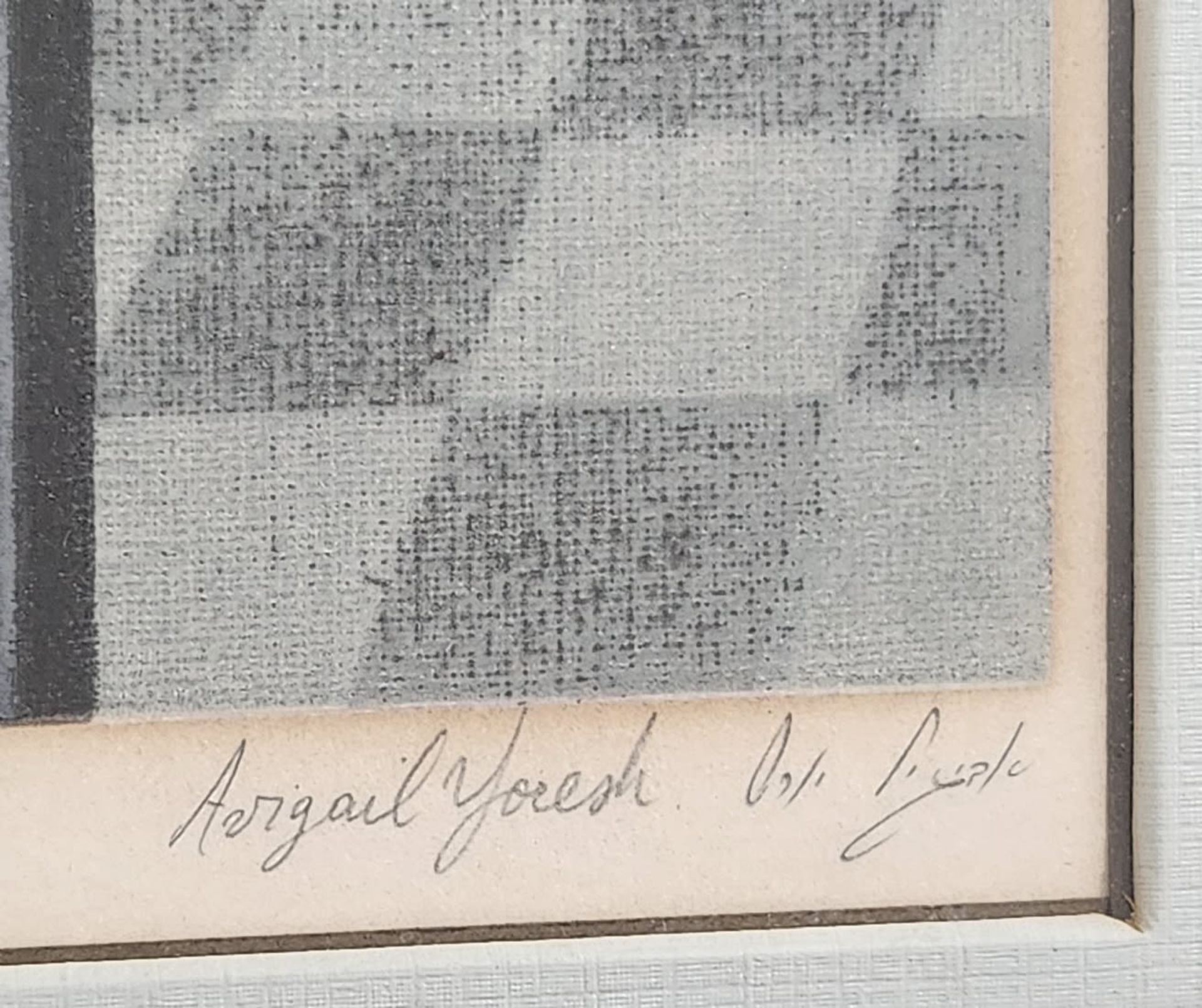 Avigail Yoresh - lithograph, lithograph, signed in pencil and numbered: 187/200. Passepartout stain, - Image 3 of 5