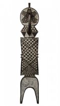 A large African plank mask - Bwa Plank Mask, the Bwa people from Burkina Faso in West Africa, made