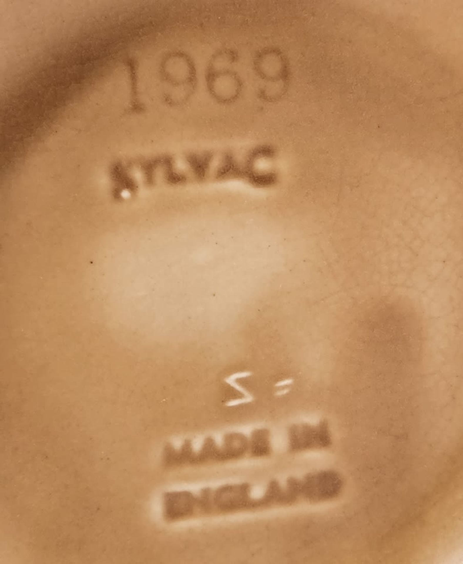 English jug made by: 'Sylvac', designed in the shape of two dwarfs climbing a mushroom, signed, - Image 6 of 6