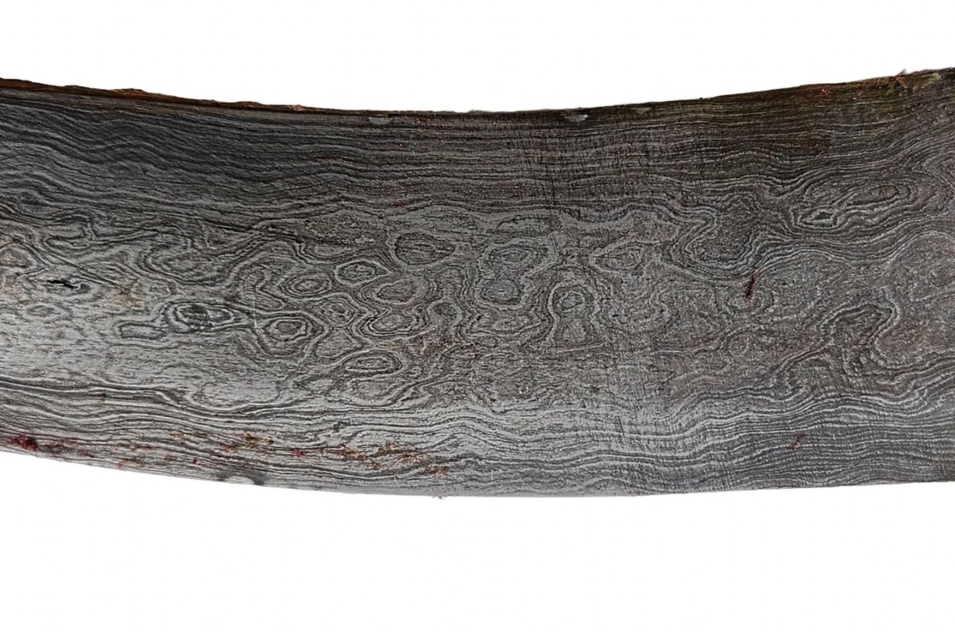 Decorative dagger, made of metal and bone. Length: 32 cm. Width: 8 cm. Period: 20th century - Bild 6 aus 6