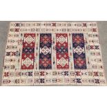 Handmade carpet, carpet size: 274X192 cm.