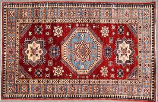 Handmade carpet, carpet size: 187X121 cm.