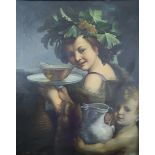 'Young Bacchus' - Based on a source by the famous Italian painter Guido Reni (Lived between 1575-