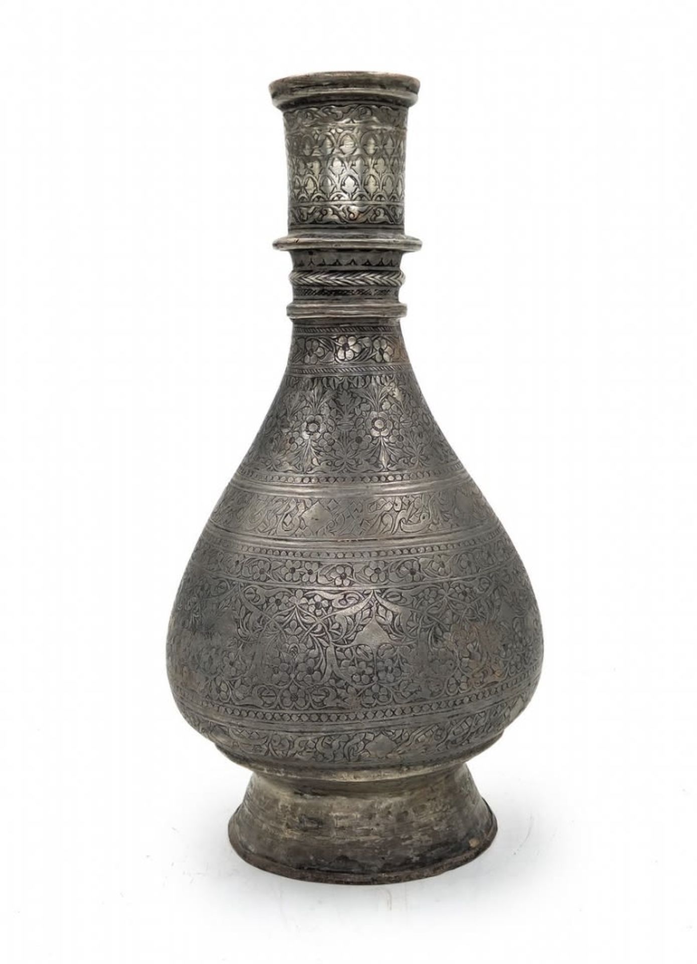 An antique Islamic hookah base, end of the 18th century., from the time of the Mughal Empire, - Bild 2 aus 7