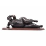 'La Gorda Gertrudis' (The Fat Woman) - bronze statue, based on the famous statue of the Colombian