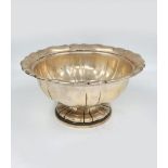 A beautiful antique silver bowl, not signed, but the purity of the silver has been checked and it is
