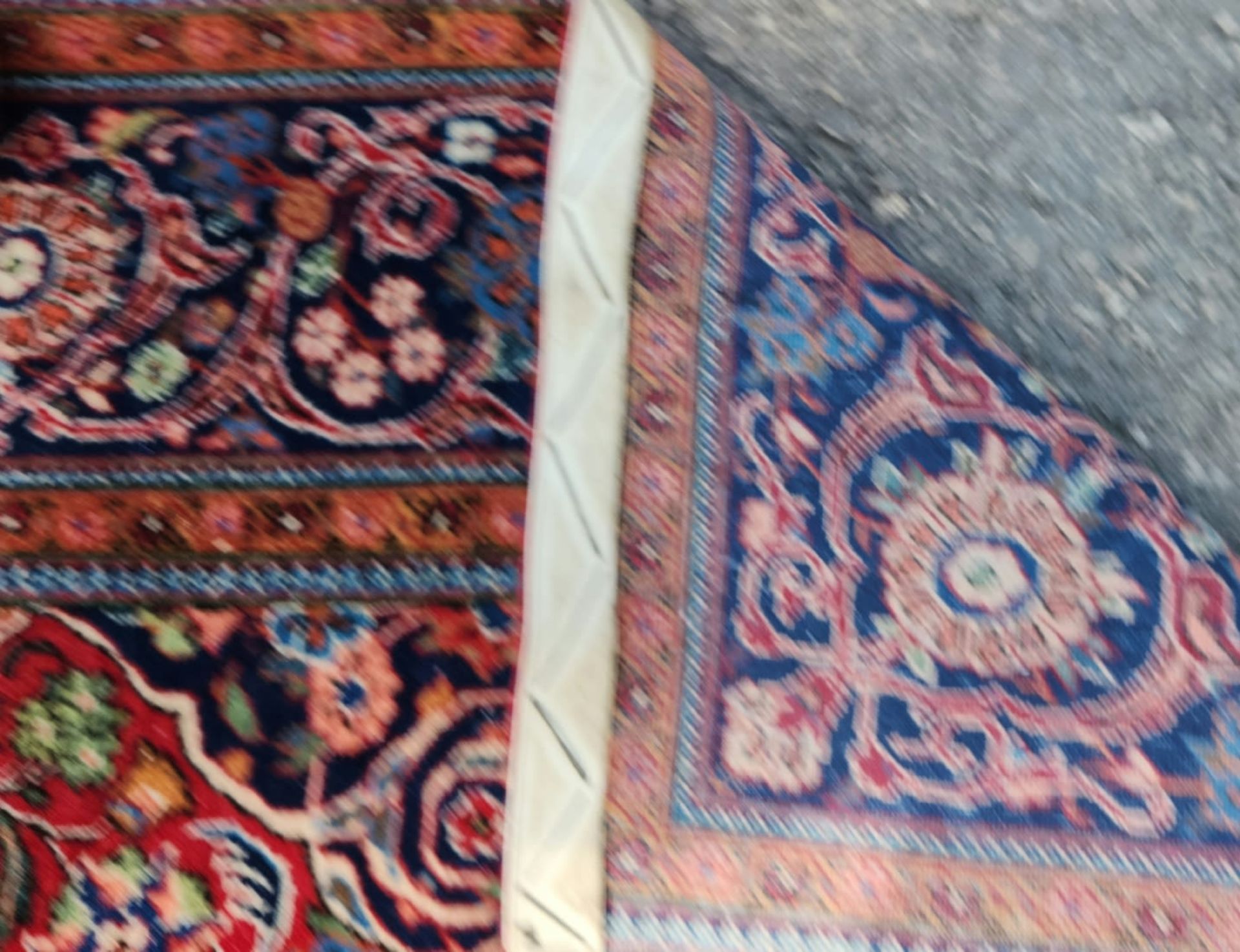 Handmade carpet, carpet size: 205x130 cm. - Image 3 of 3