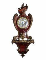 Antique French Bracket Clock, inspiration by 'Andre Charles Boulle' style (Andre Charles Boulle) and