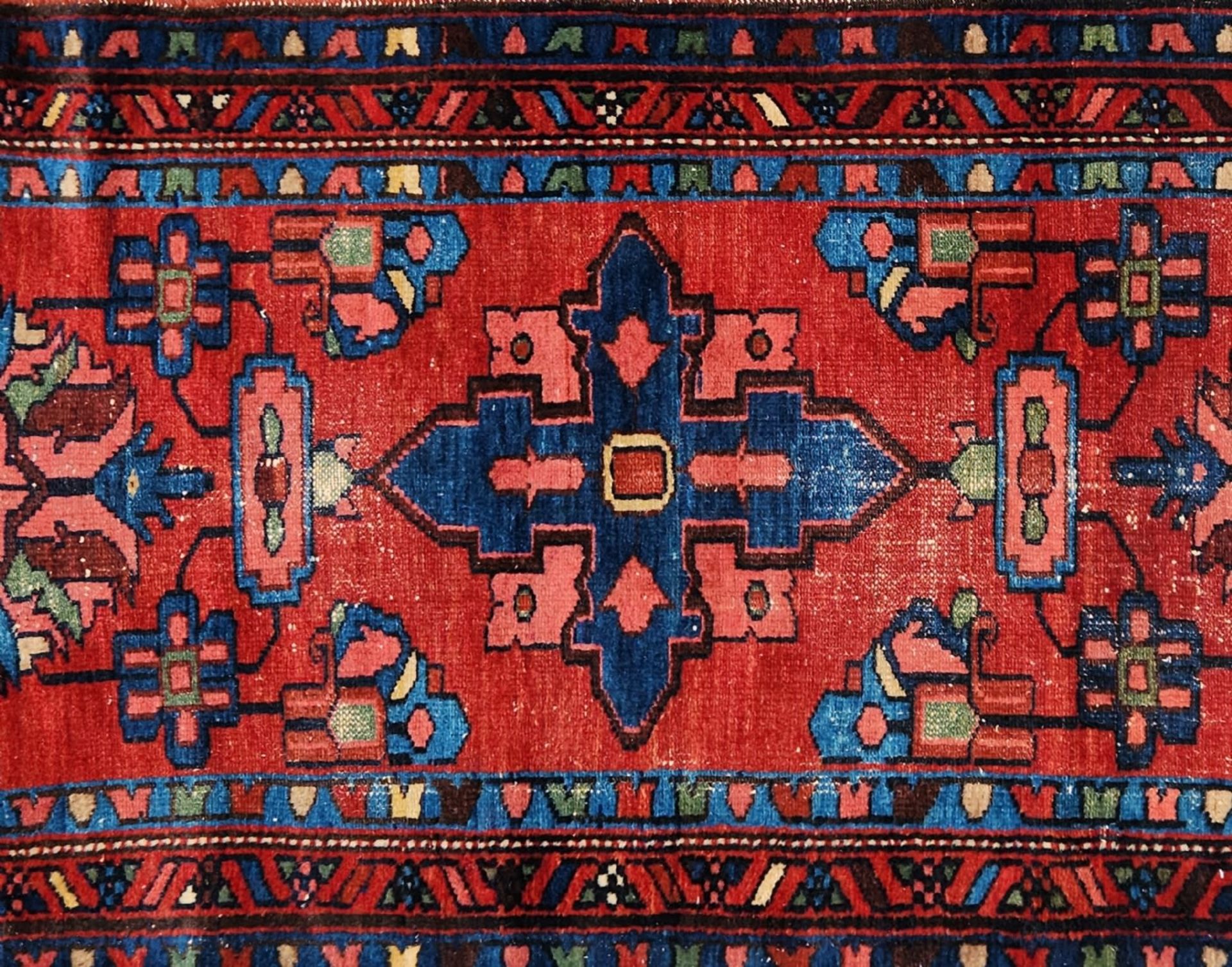Handmade carpet, carpet size: 154X73 cm. - Bild 2 aus 3