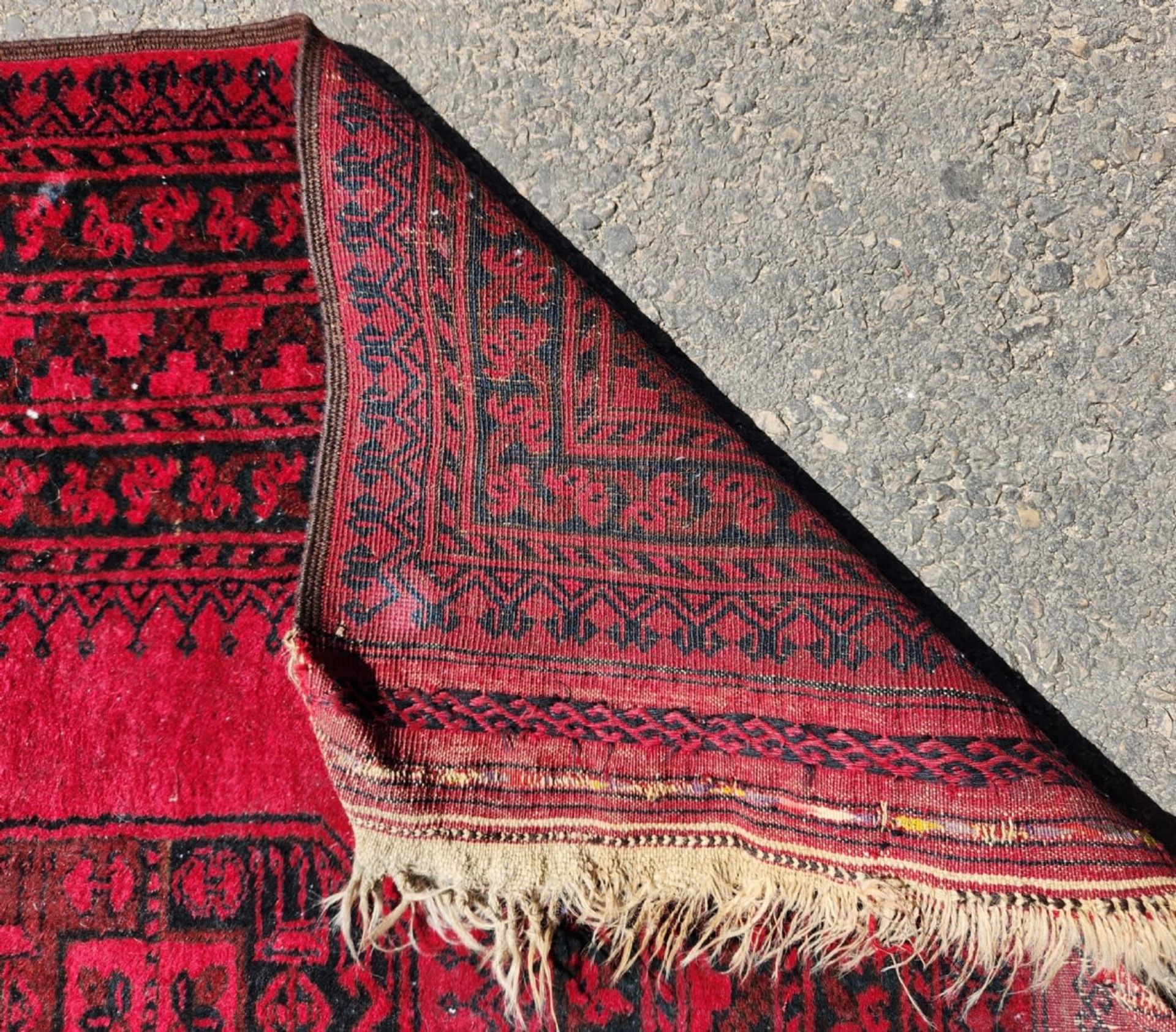 Handmade carpet, carpet size: 208X137 cm. - Bild 3 aus 3