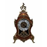 Antique German mantel clock, the mechanism is made by the manufacturer 'Franz Hermle & Sons', signed