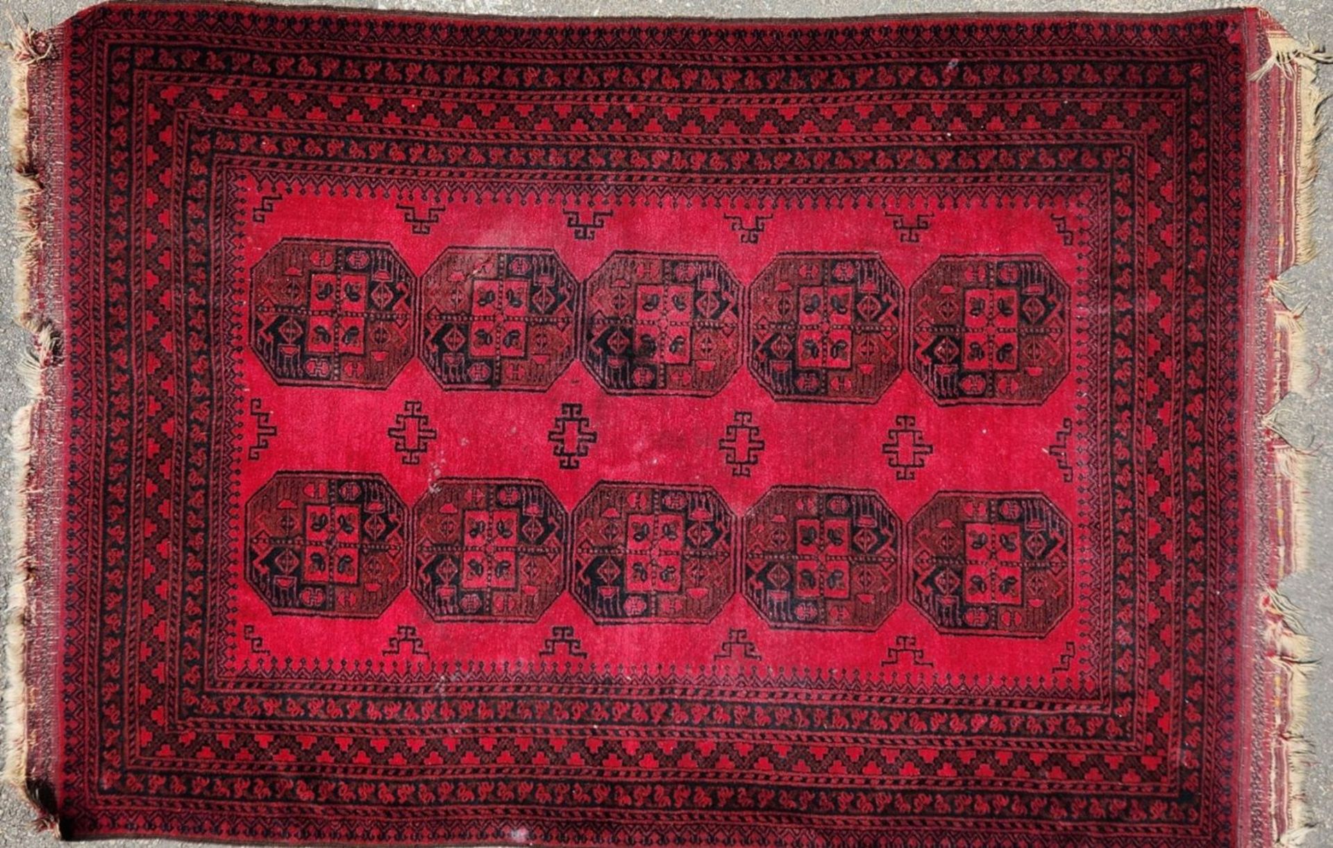 Handmade carpet, carpet size: 208X137 cm.
