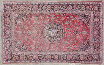 Handmade carpet, used condition depending on age, signs of wear (photographed), Carpet size: 213X130