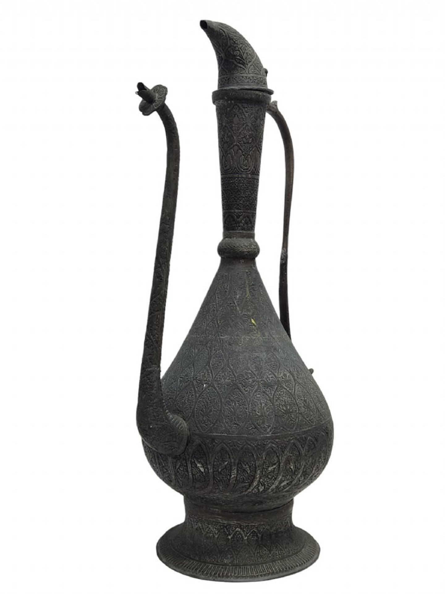 An antique Islamic jug, jug from the period of the Ottoman Empire, for a bathhouse (Turkish bath), - Bild 3 aus 5