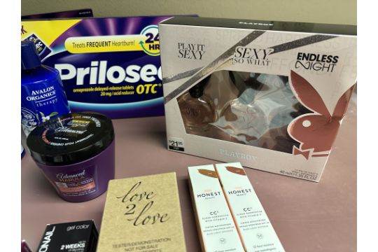 Mixed lot of Pharmacutical and Beauty Items, Prilosec OTC, Playboy Fragrance, etc ARA50 - Image 4 of 6