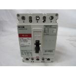 1x Eaton FD3015 Molded Case Breakers (MCCBs) FD 3P 15A 600V 50/60Hz 3Ph F Frame EA Thermal Magnetic