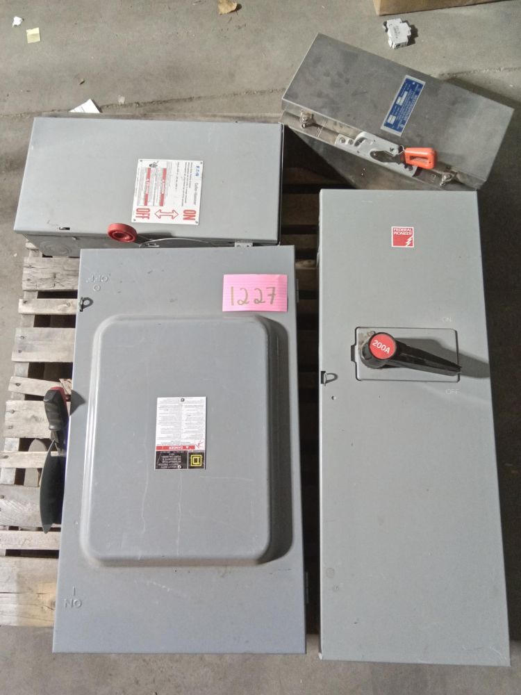 Overstock Electrical Surplus - MCCB - Relays - Fuses - PLC - Safety Switches