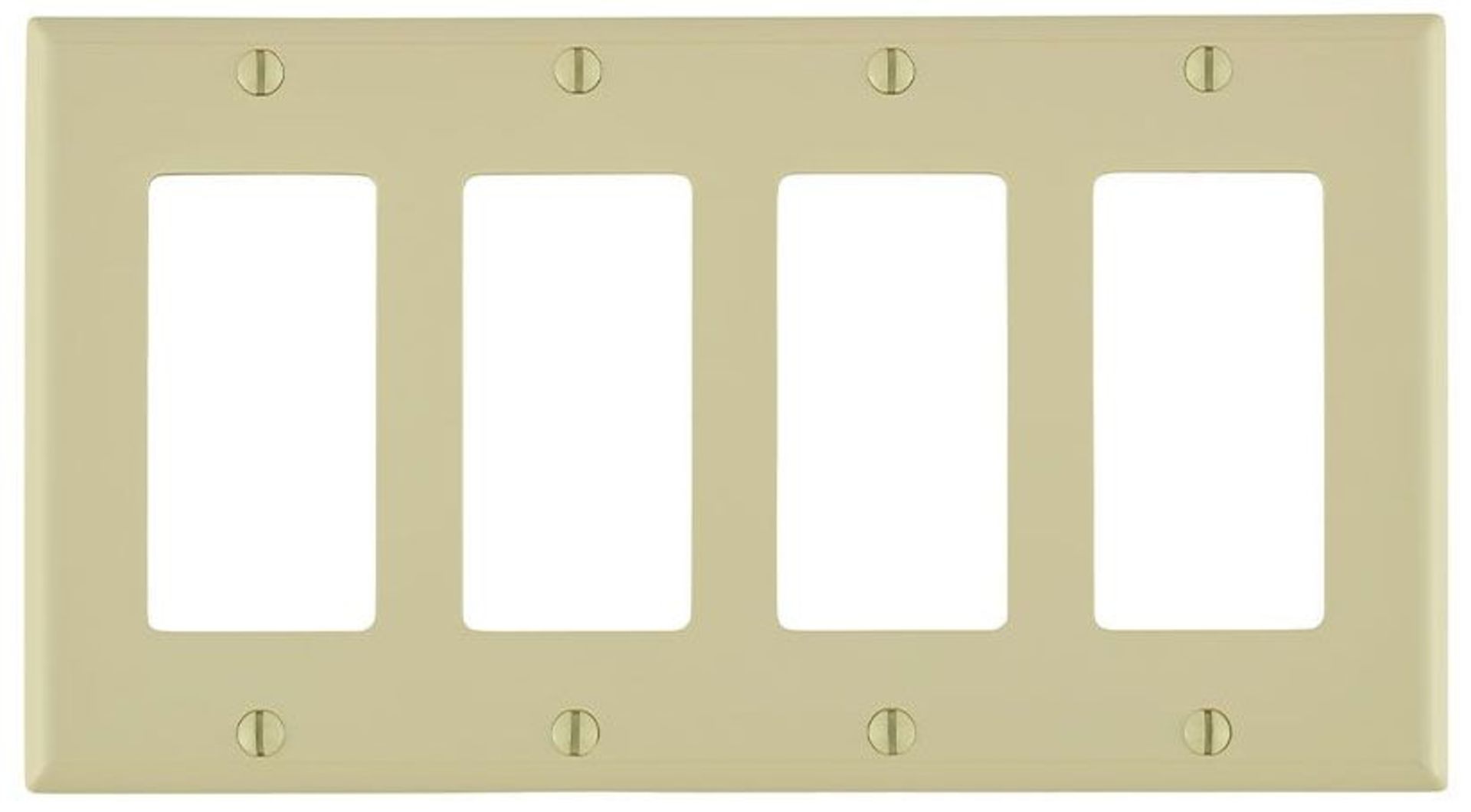 10x Leviton 80412-NI Wallplates and Switch Accessories EA