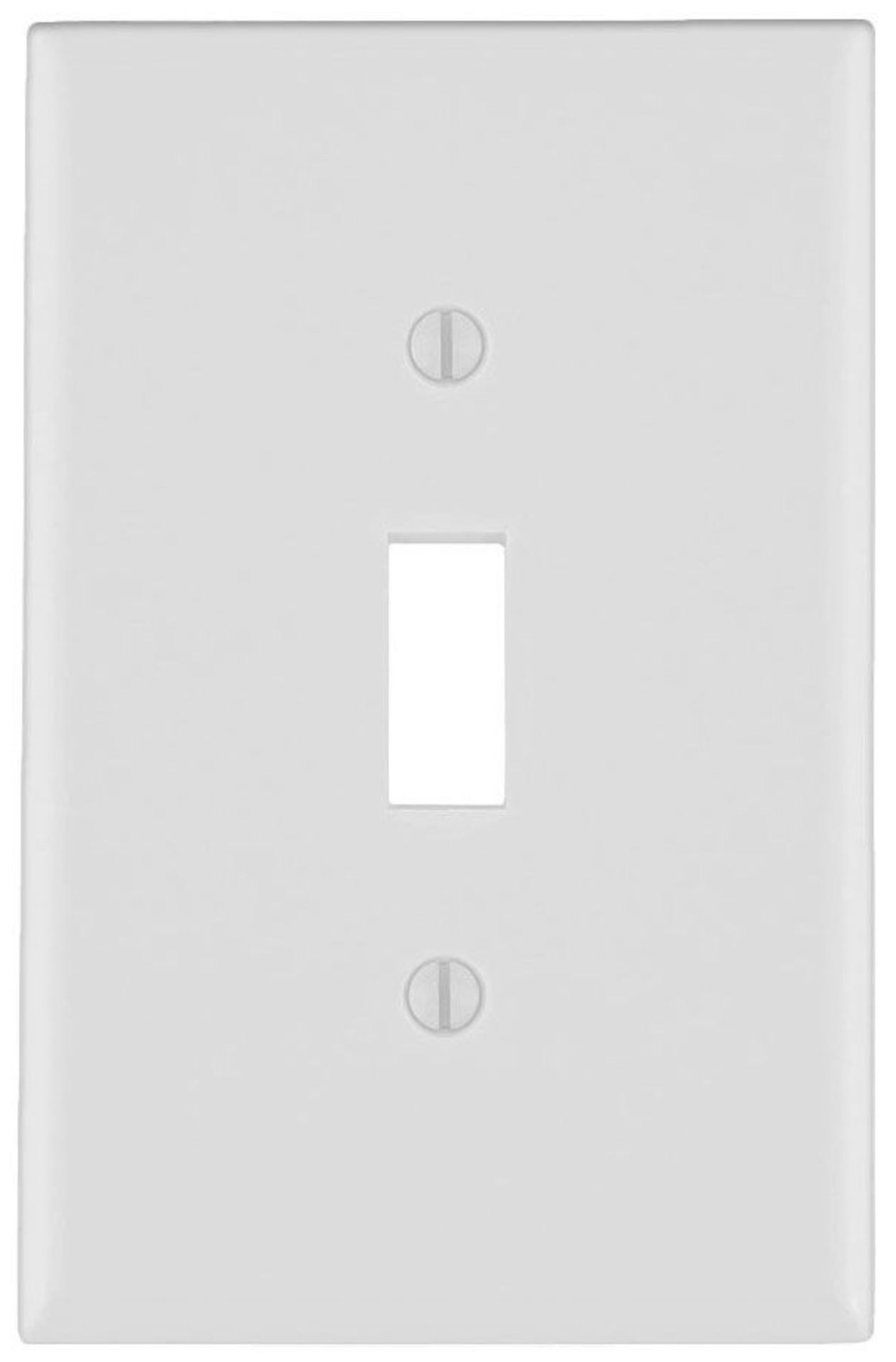 270x Leviton 88001 Wallplates and Switch Accessories White EA