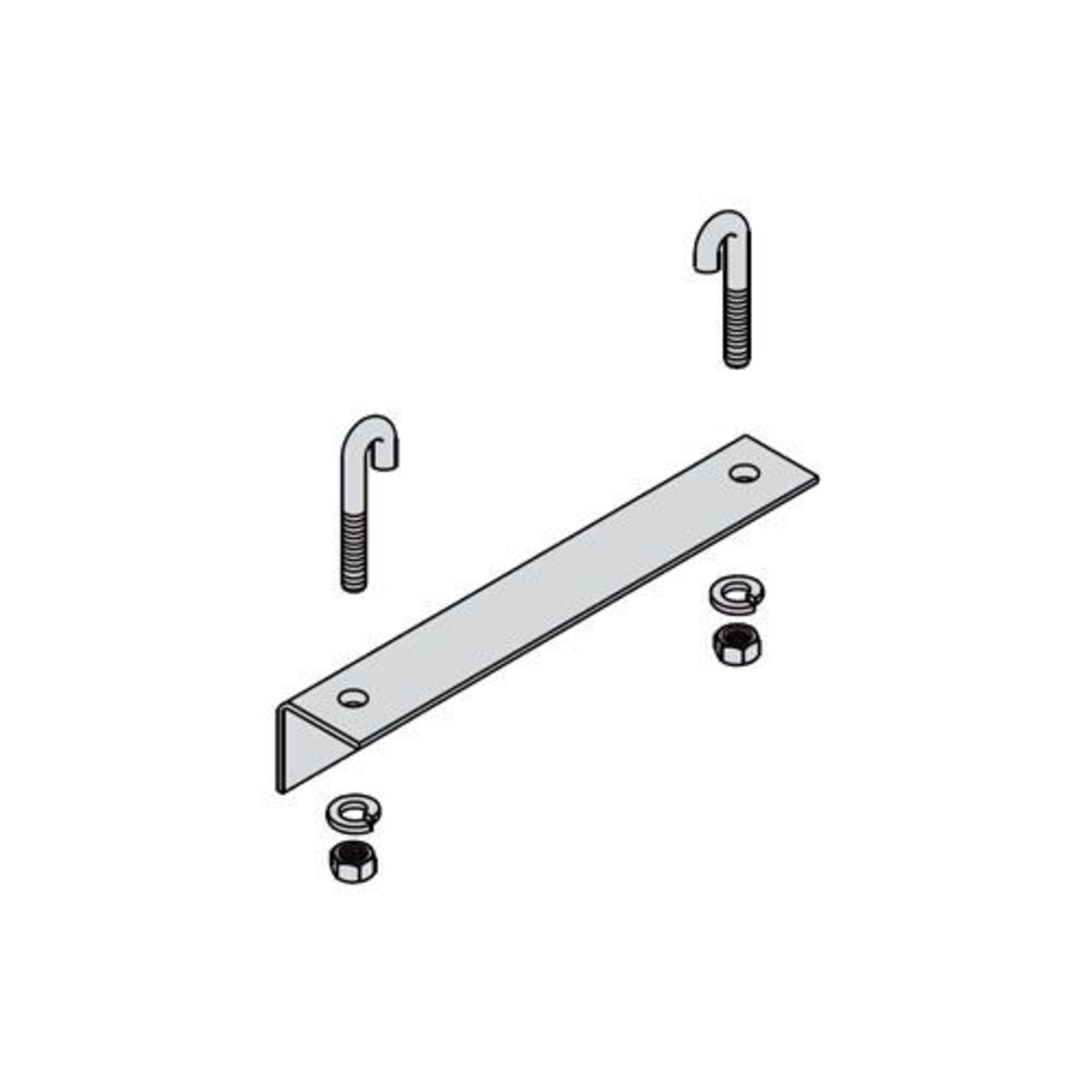 8x Eaton SB211306YZ Service Masts/House Brackets/Insulation Wall Bracket