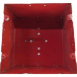 1x Eaton TP5SQ5075-RED Wallplates and Accessories Outlet Box Red Square