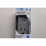 2x Eaton TR7741GY-BOX Outlets EA