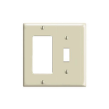 4x Leviton 80405-I Wallplates and Switch Accessories EA