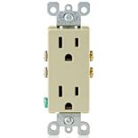 99x Leviton 5325-I Outlets 15A 125V Ivory 10EA