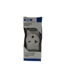 10x Eaton 1876W-BX-LW Outlets Single Receptacle 20A 125V White EA