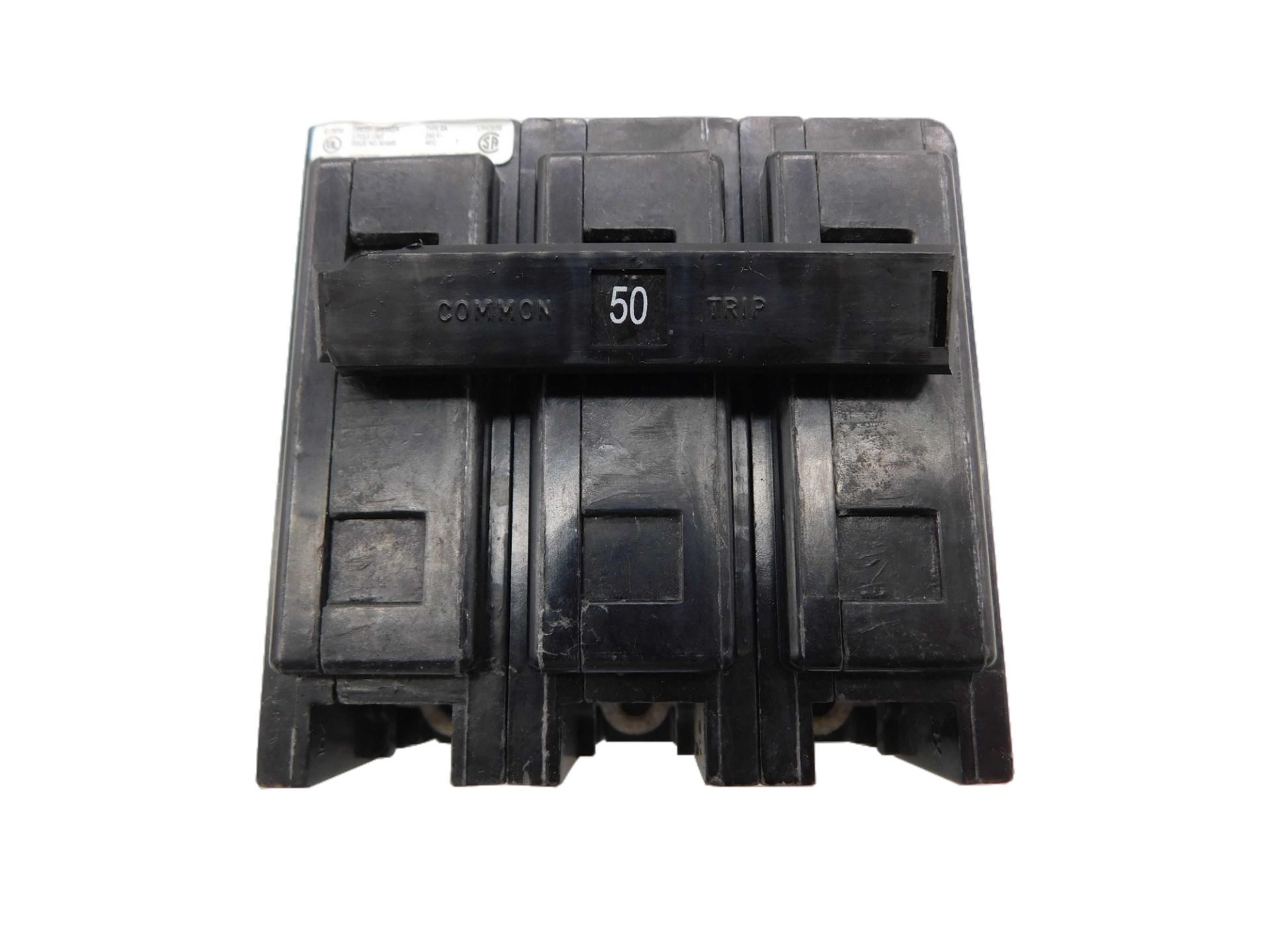 3x Eaton BAB3050HT Miniature Circuit Breakers (MCBs) BA 3P 50A 240V 50/60Hz 3Ph EA