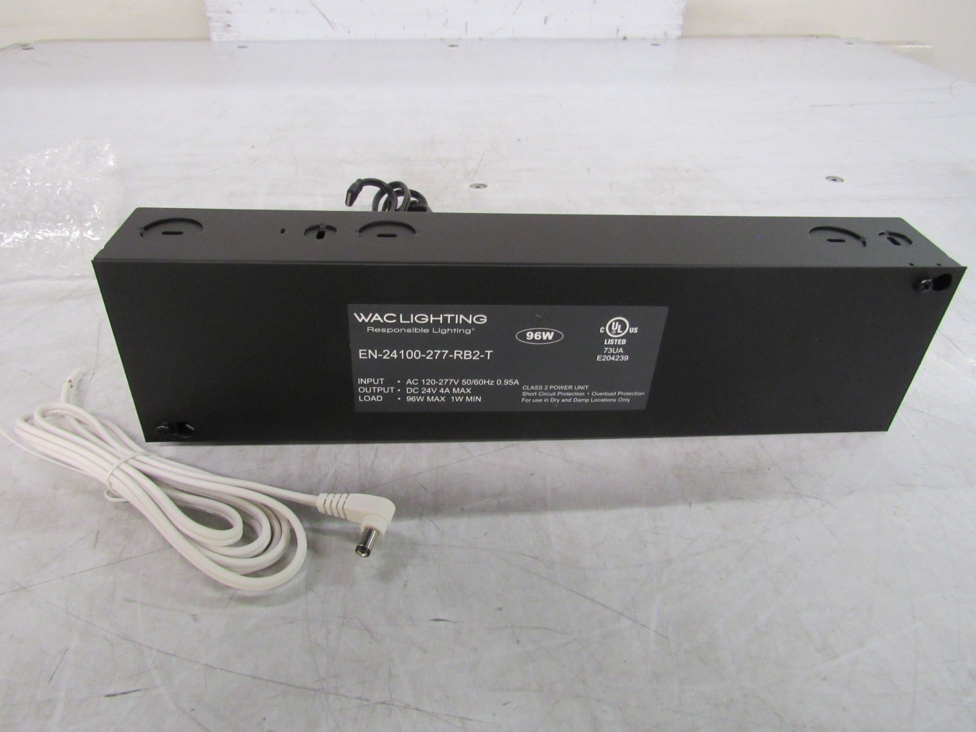 1x Wac Lighting EN-24100-277-RB2-T Other Transformers Remote Enclosed Electronic Transformer 277V