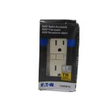 6x Eaton TRAFGF15LA-BX-LW Outlets GFCI Duplex Receptacle 15A 125V Light Almond EA Tamper Resistant