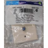 34x Leviton 40259-T Misc. Cable and Wire Accessories EA