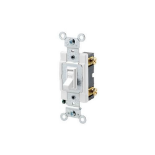 3x Leviton 54501-2W Light and Dimmer Switches EA