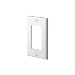 190x Leviton 80401-NW Wallplates and Accessories EA