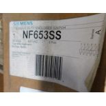 1X Nf653Ss Siemens 100A 6 Pole Safety Switch