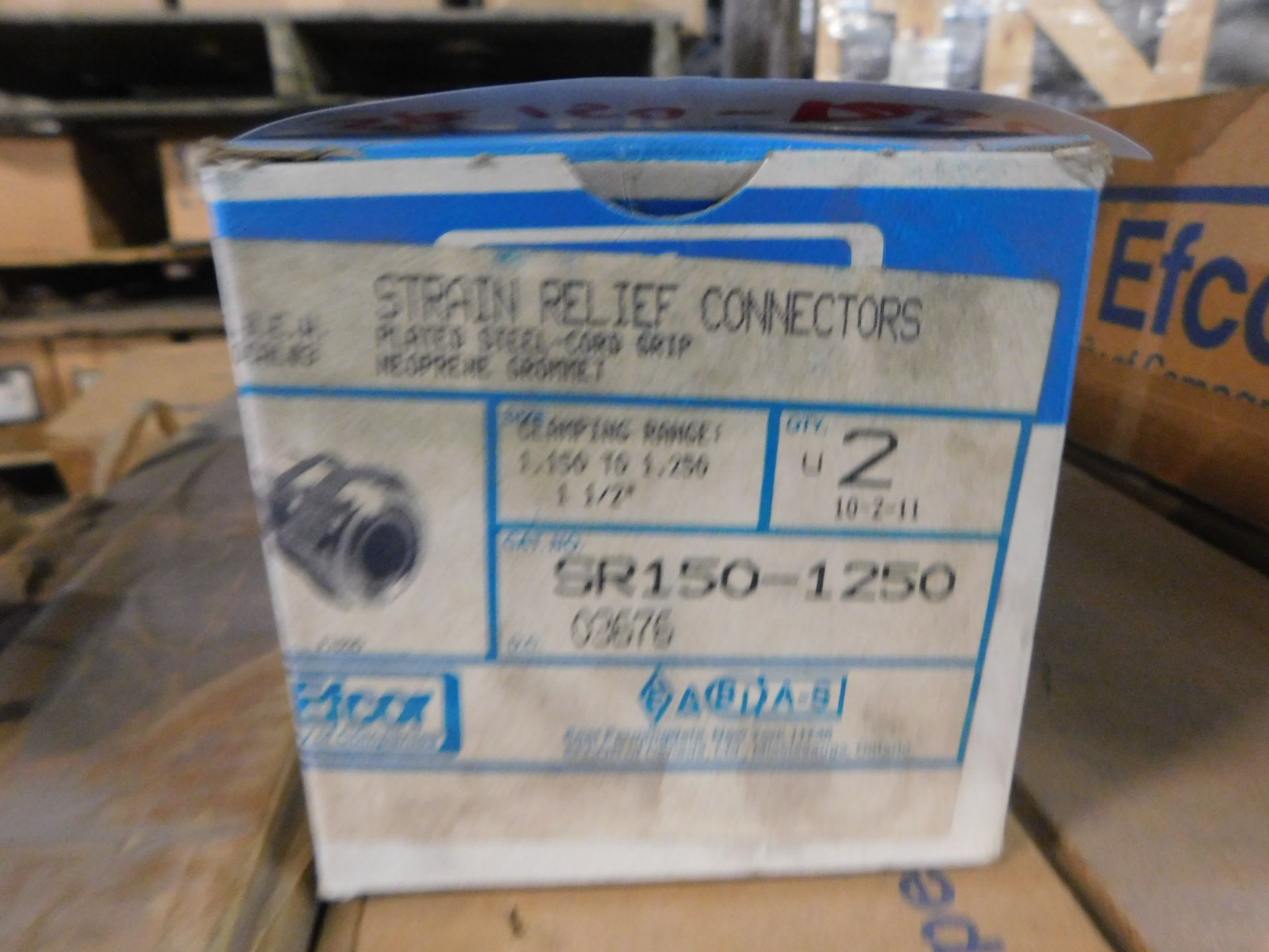 3X Sr150-1250 Efcor 1 1/2" Strain Relief Conn