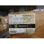 1X Hu663Ds Square D 100A 6 Pole Safety Switch