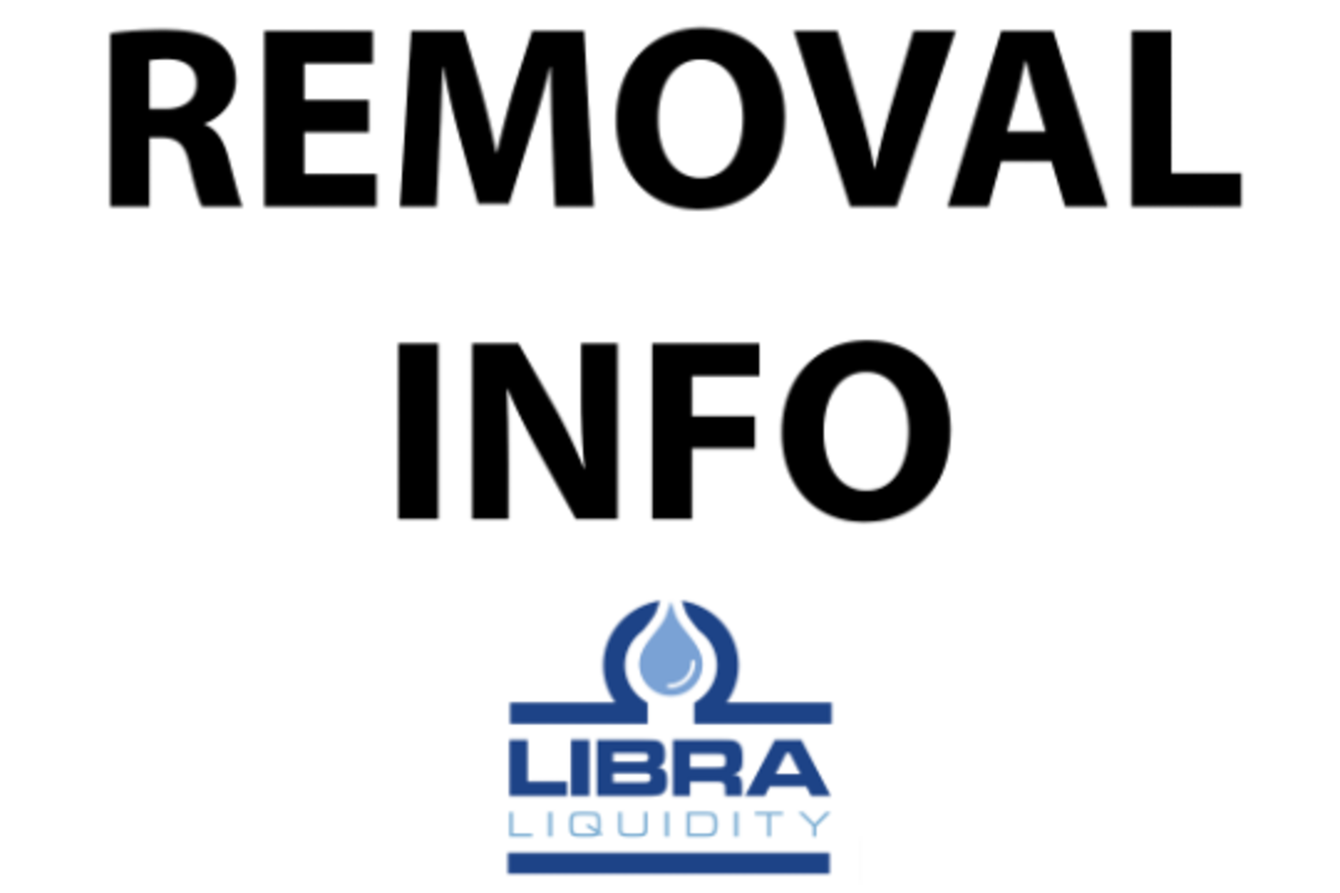 REMOVAL INFO